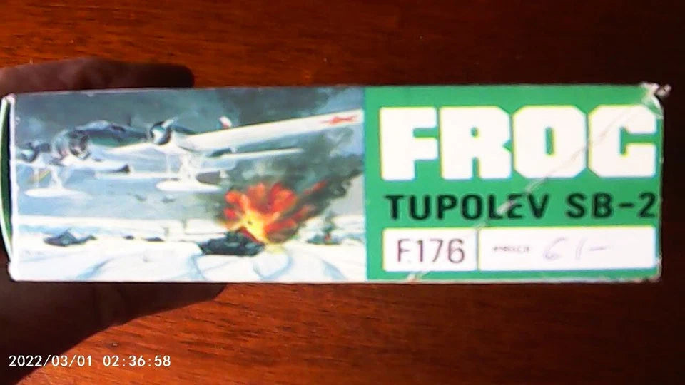 Frog 1/72 Tupolev SB-2 "Katyuska" (F176)