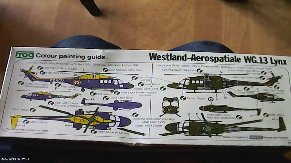 Frog 1/72 Lynx Multi-Role Helicopter (Film Sealed) (F256)