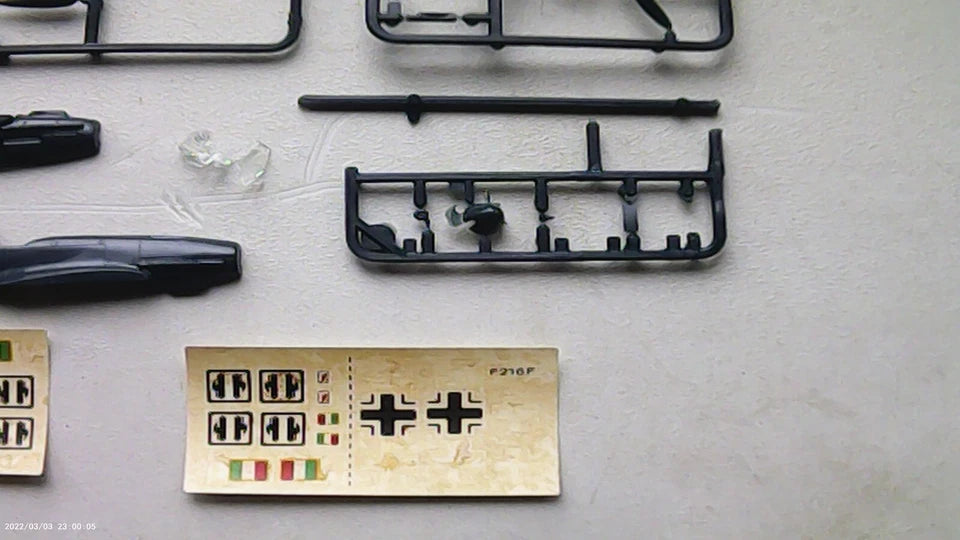 Frog 1/72 Fiat G.55 Single Seat Fighter (F216)