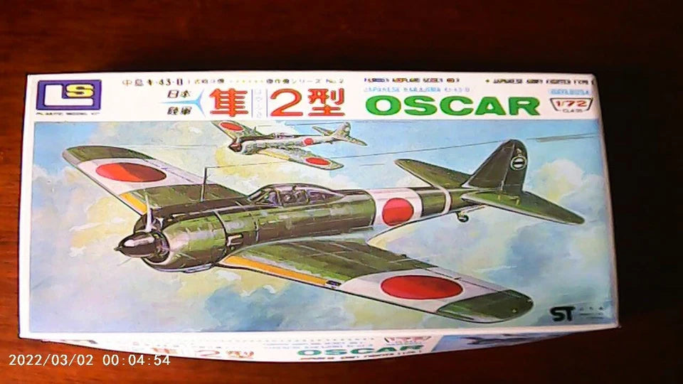 LS Models 1/72 Japanese Army Fighter Type 1 Nakajima Ki-43-II Oscar (102:100)
