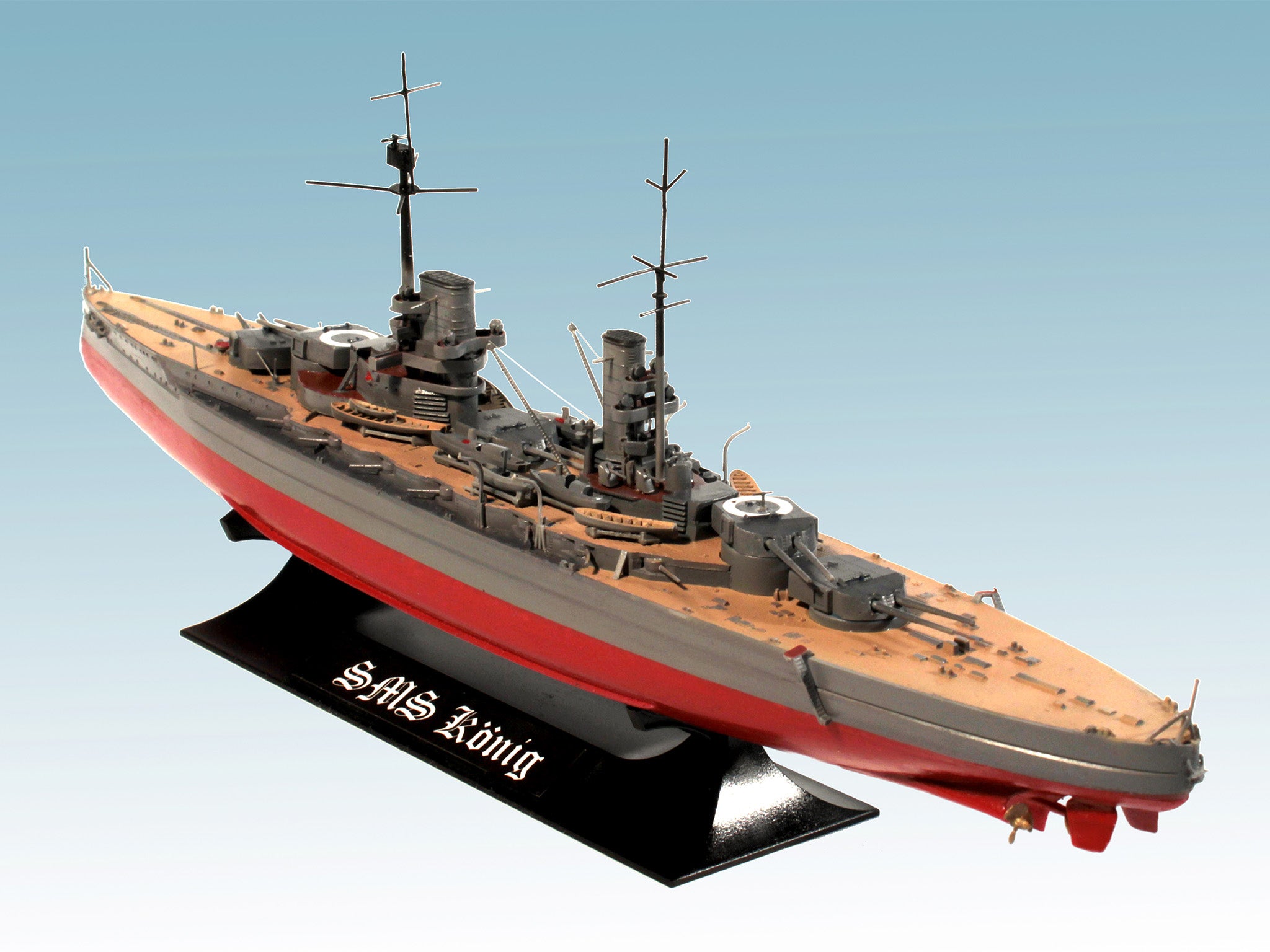 ICM 1/350 WWI German Battleship König (S.001)