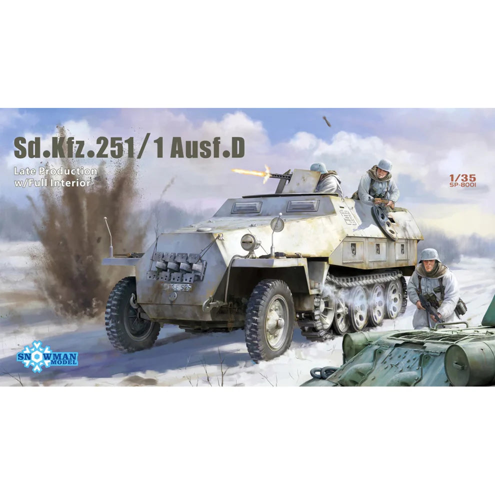 Vespid Models 1/35 Sd.kfz.251/1 Ausf.D (SP-8001)