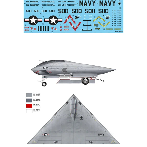 Modelcollect 1/48 McDonnell Douglas A-12 Avenger II (UA48001)