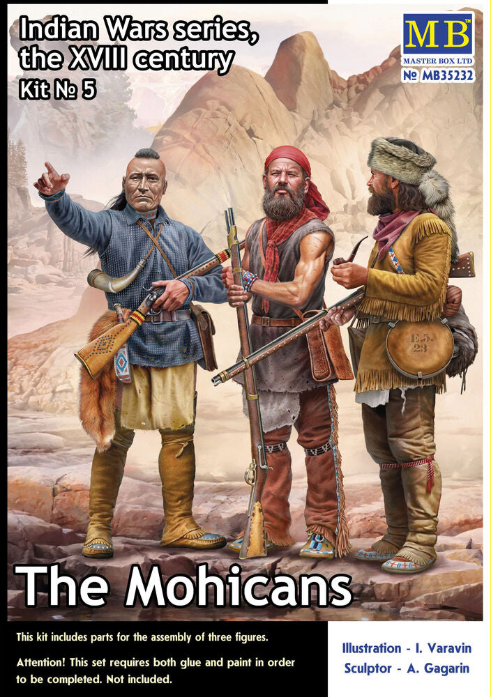 Master Box 1/35 The Mohicans Indian Wars, XVIII century N°5 (MB35232) — New — image 4 of 5