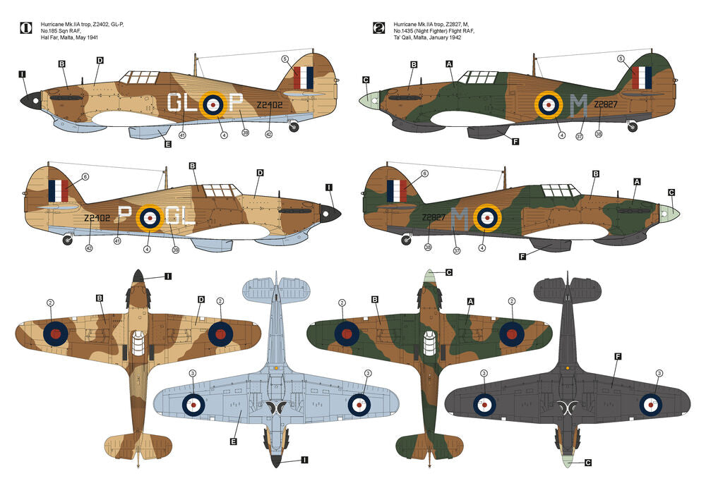 Hobby 2000 1/48 Hawker Hurricane Mk.IIA Trop (48016) — New — image 3 of 3