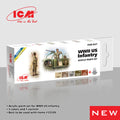 ICM Acrylic Paint Set WWII US Infantry (3037) — New — Paint Sets