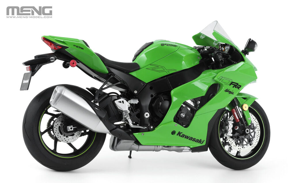 Meng 1/9 Kawasaki Ninja ZX-10RR Pre-Coloured Edition (MT-008s) — New — image 17 of 26