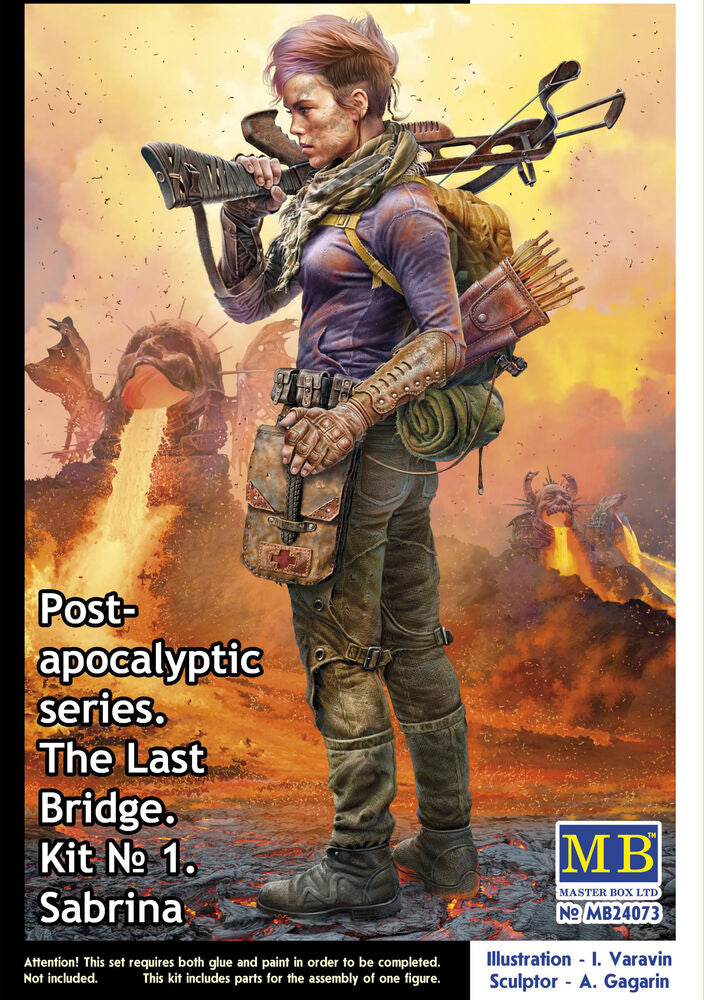 Master Box Ltd 1/24 Pоst-A The Last Bridge No. 1. Sabrina (MB24073) — New — image 6 of 7