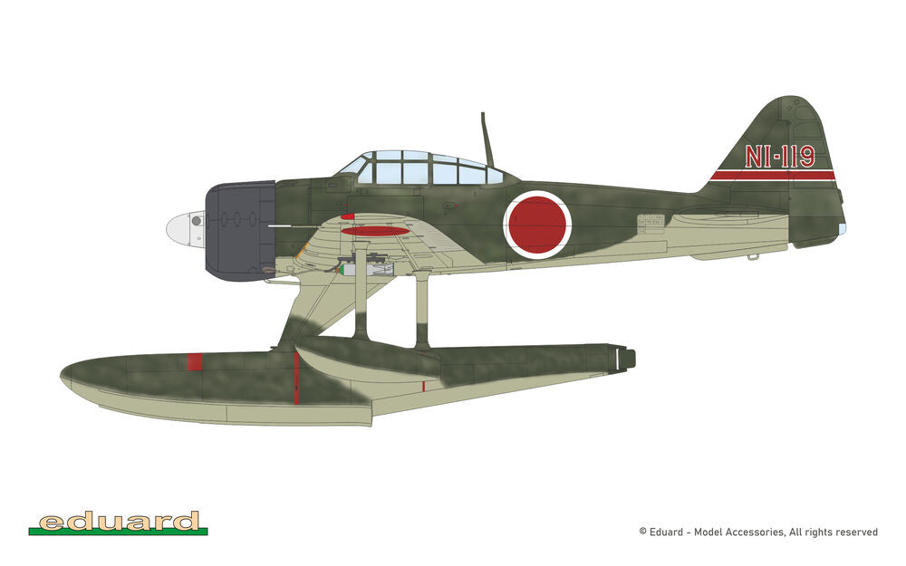 Eduard 1/48 Nakajima A6M2-N Rufe Weekend Edition (84208) — New — ProfiPACK — image 8 of 10