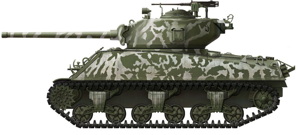 Meng 1/35 U.S. Medium Tank M4A3 (76)W Sherman (TS-043) — New — image 6 of 6