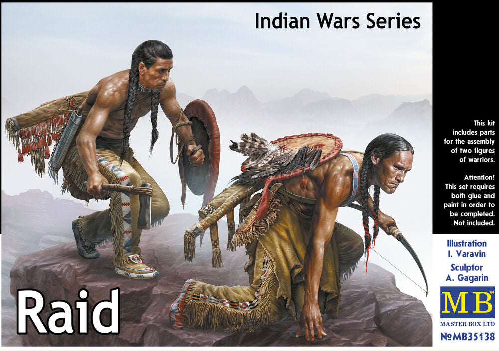 Master Box Ltd 1/35 "Raid" Indian Wars Series (MB35138) — New — image 5 of 6