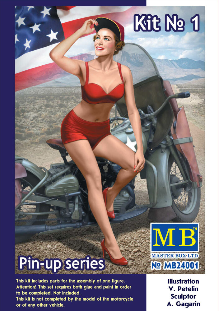 Master Box Ltd 1/24 Pin Up Series Kit No 1 (MB24001) — New — image 4 of 5