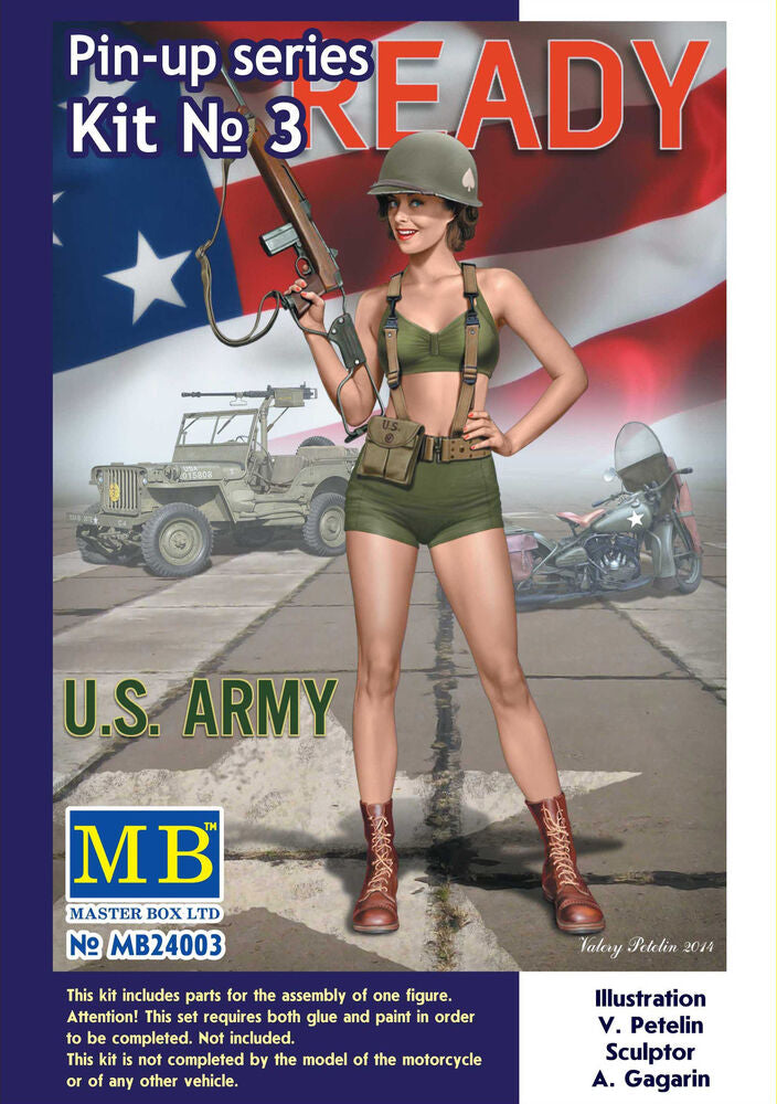 Master Box Ltd 1/24 Pin Up Series Kit No 3 (MB24003) — New — image 4 of 5