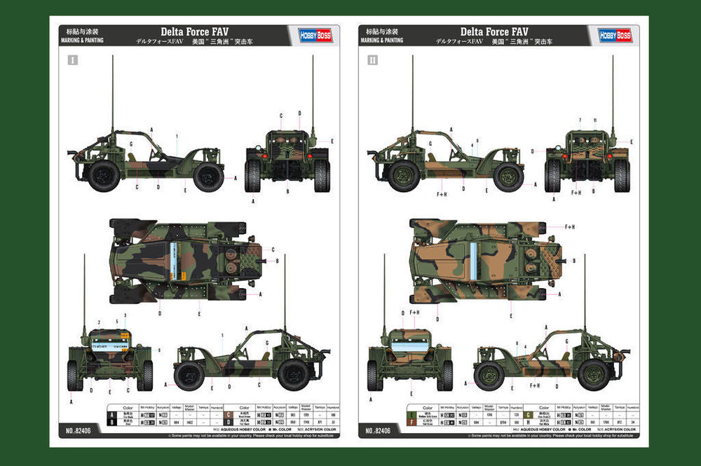 HobbyBoss 1/35 Delta Force FAV (82406) — New — image 10 of 11