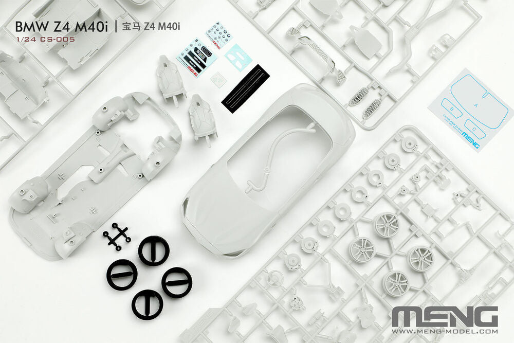 Meng 1/24 BMW Z4 M40i (CS-005) — New — image 2 of 15