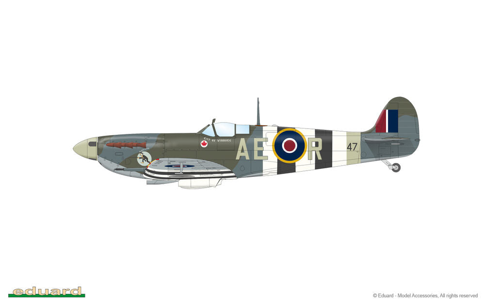 Eduard 1/48 Weekend Edition Spitfire Mk.Vb Overlord (84200) — New — image 12 of 14