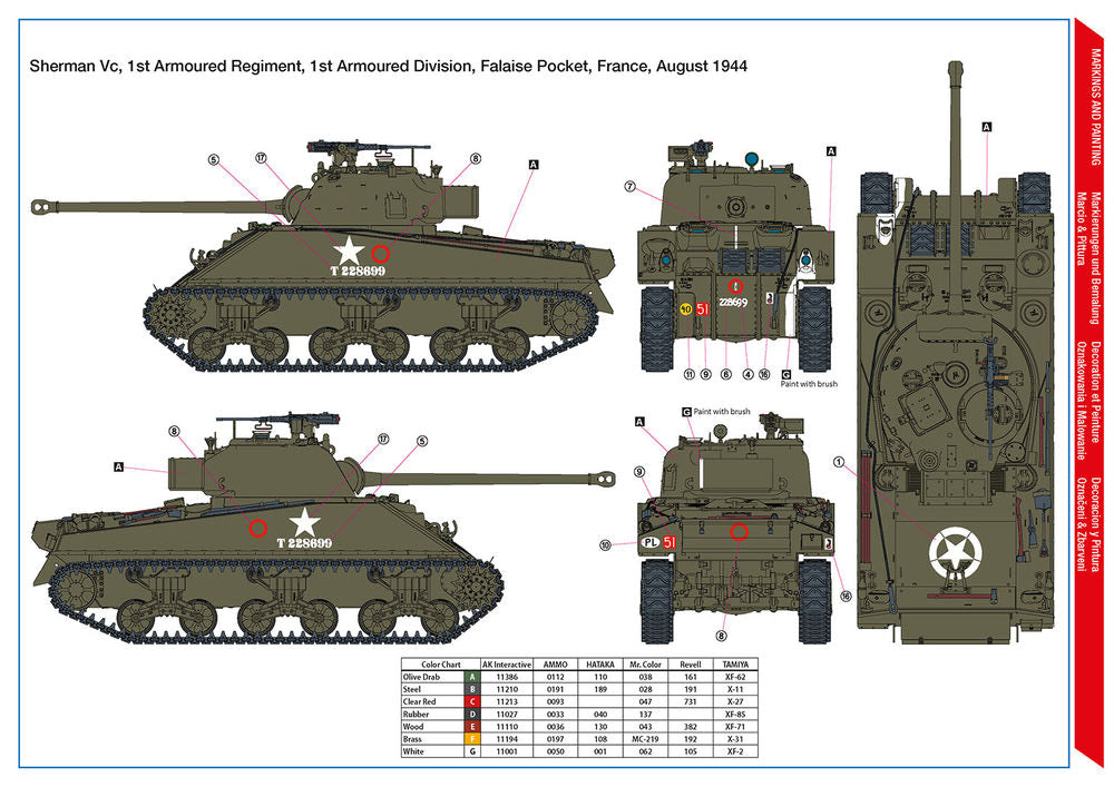 Hobby 2000 1/35 Sherman Vc Firefly Polish 1st Armoured Div. (35008) — New — image 3 of 5