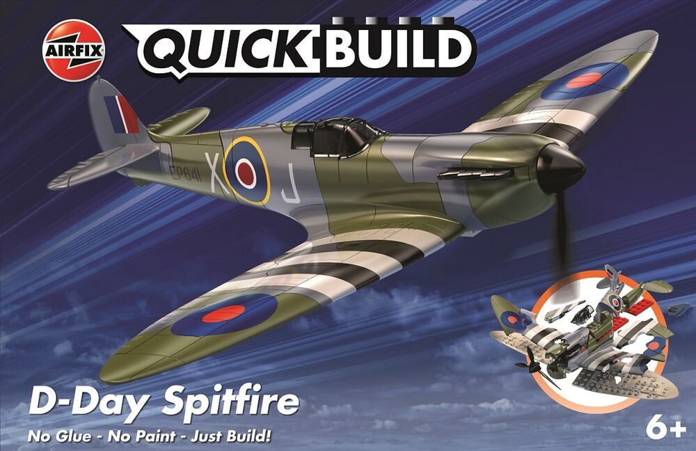 Airfix Quick Build D-Day Spitfire (J6045) — New — image 4 of 5