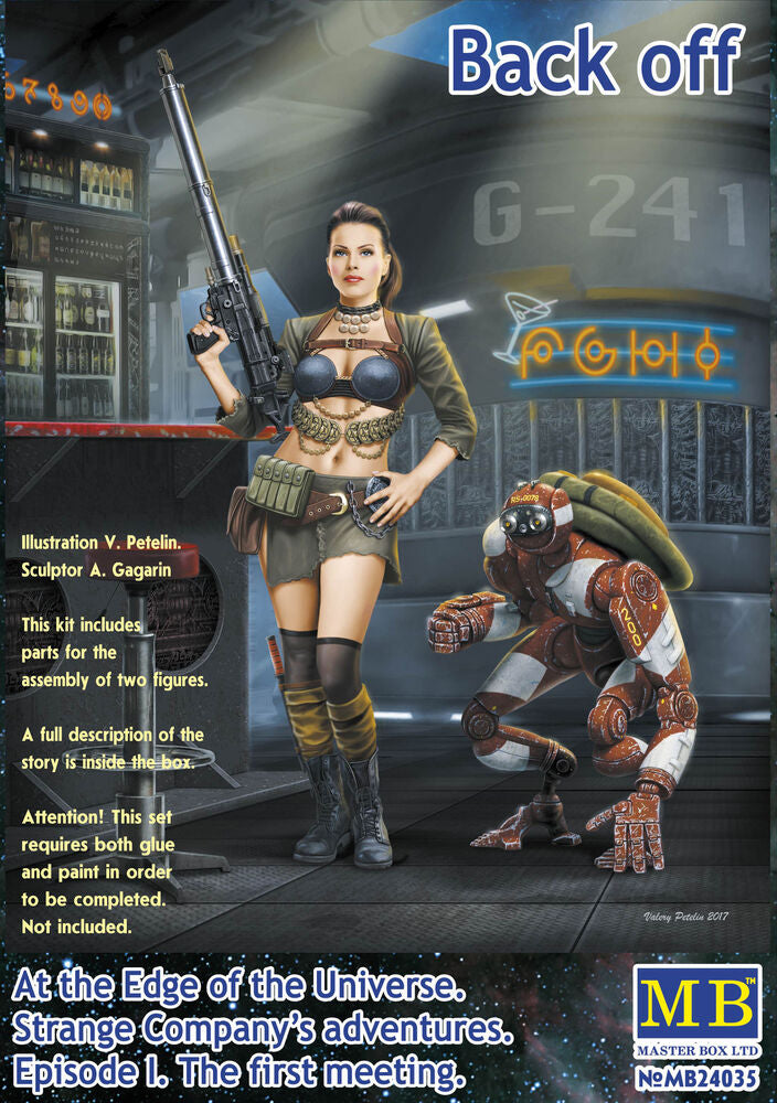 Master Box 1/24 Edge Universe. Ep I. 1st meeting Back off (MB24035) — New — image 4 of 5