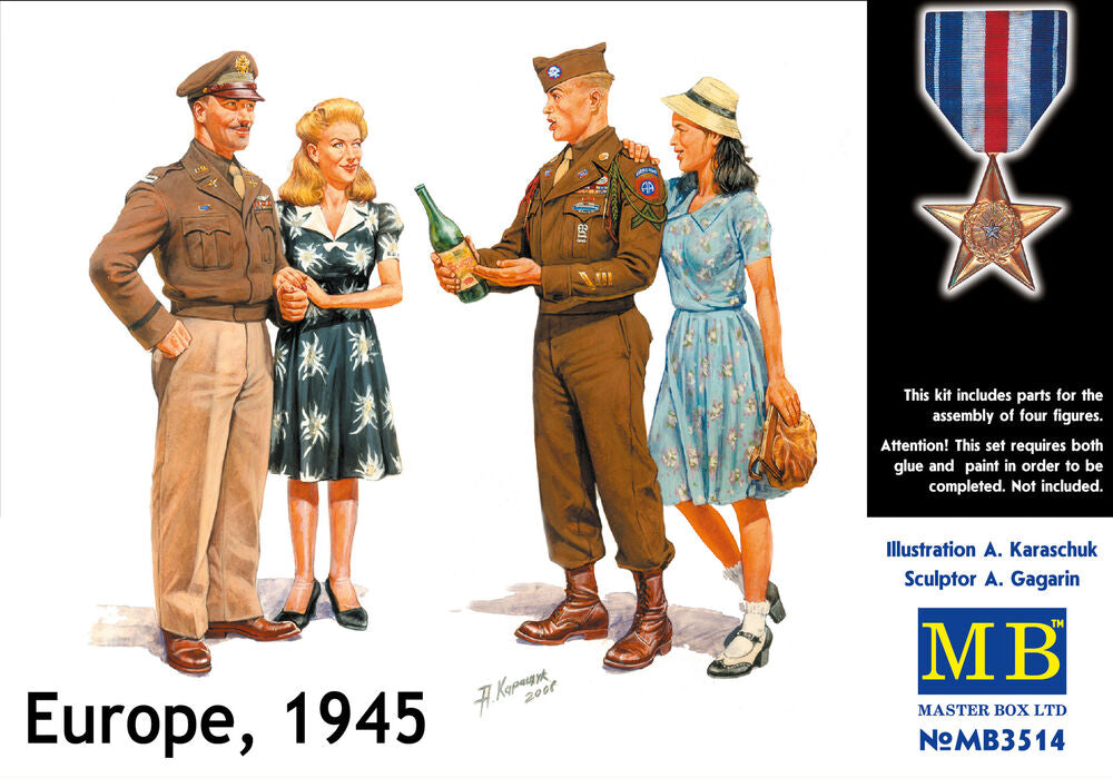 Master Box Ltd 1/35 V-Day Europe, 1945 (MB3514) — New — image 5 of 6