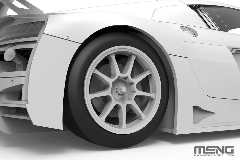 Meng 1/24 Audi R8 LMS GT3 EVO II Absolute Racing (CS-009) — New — image 12 of 17
