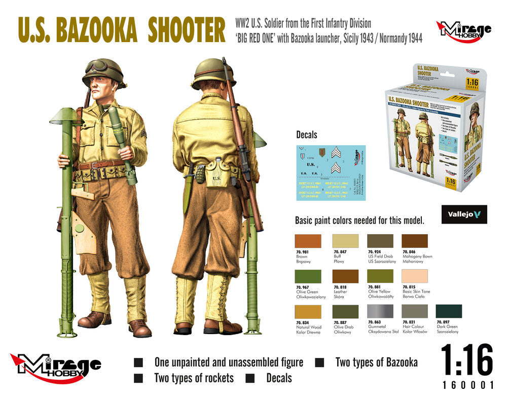 Mirage Hobby 1/16 US Bazooka Shooter (160001) — New — image 4 of 4