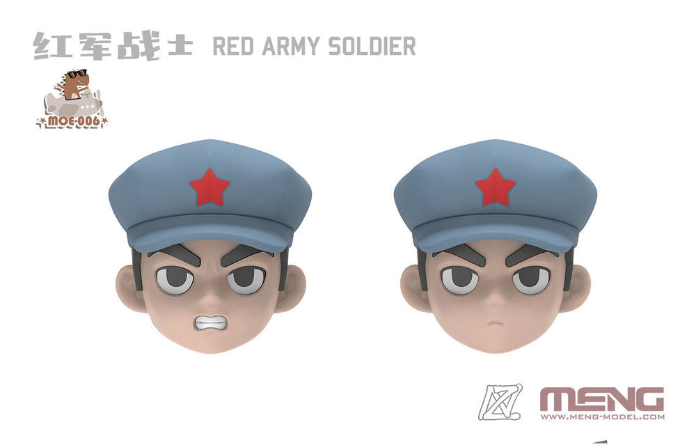 Meng Cartoon Style Red Army Soldier (MOE-006) — New — image 4 of 8