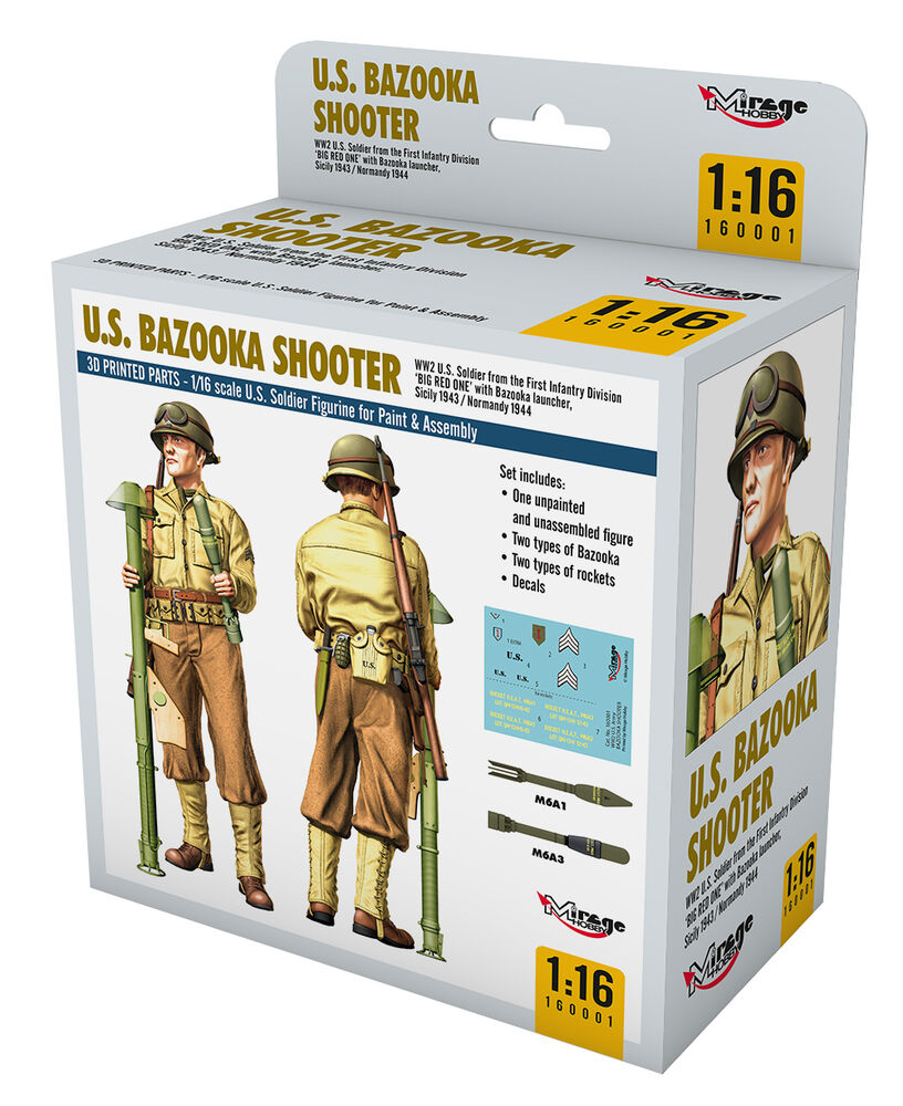 Mirage Hobby 1/16 US Bazooka Shooter (160001) — New — image 3 of 4