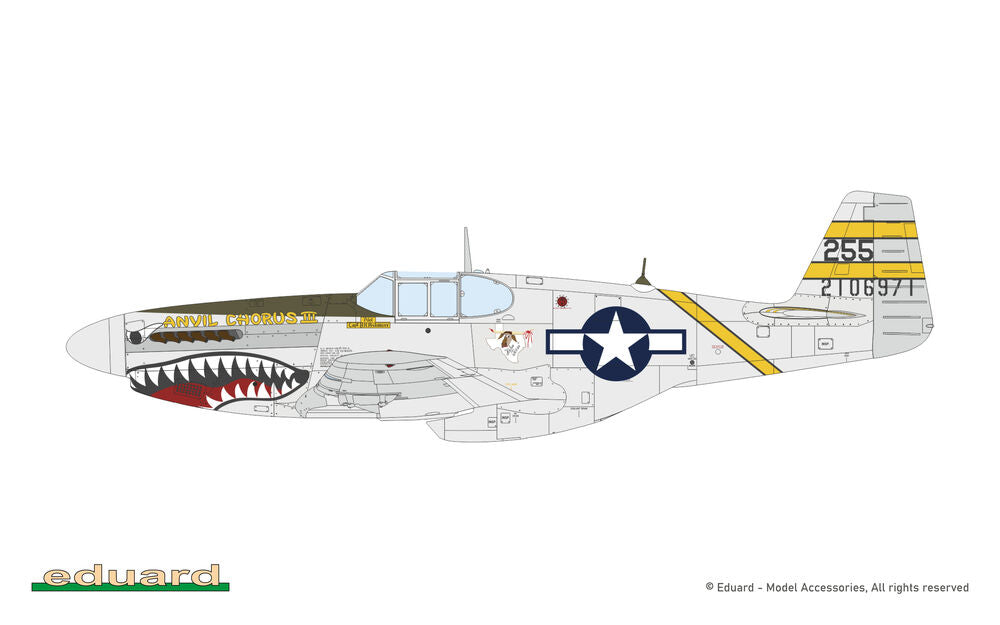 Eduard 1/48 N. American P-51B Mustang - Birdcage Canopy (Weekend) (84209) — New — Weekend Edition — image 14 of 14