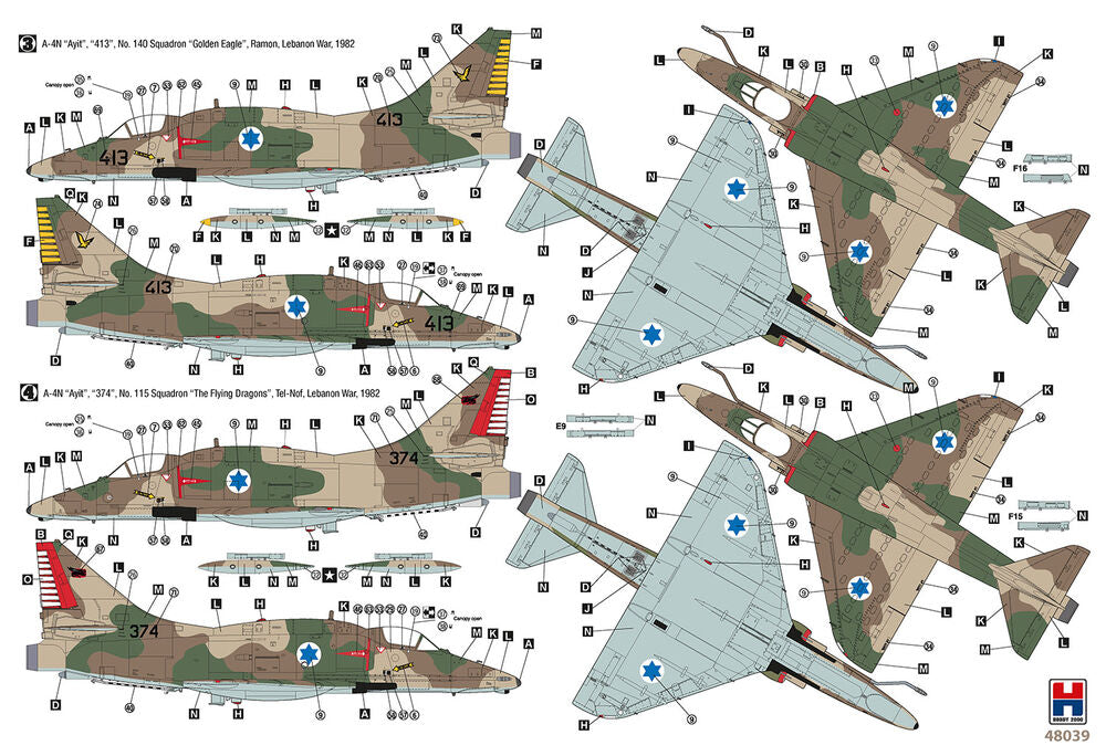 Hobby 2000 1/48 Douglas A-4N Skyhawk "AYIT" Early (48039) — New — image 10 of 10