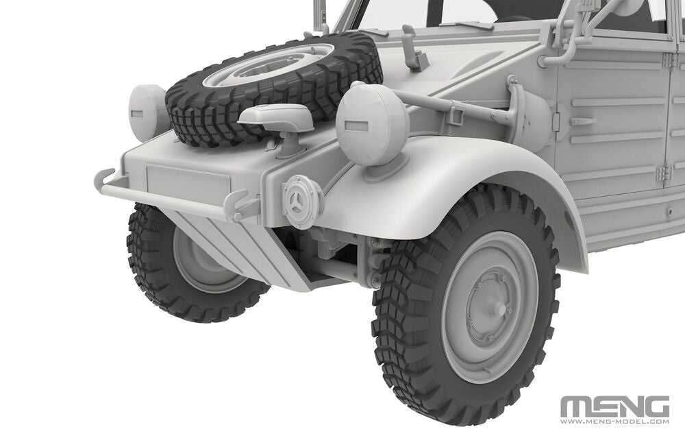 Meng 1/35 German Pkw.K1 Kübelwagen Type 82 (Eastern Front) (VS-016) — New — image 12 of 14