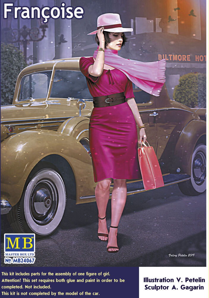 Master Box Ltd 1/24 Françoise (Dangerous Curves Series) (MB24067) — New — image 4 of 5