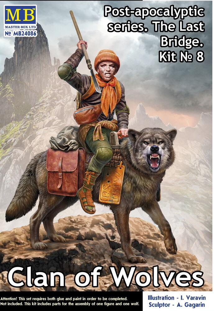 Master Box 1/24 Post-apocalyptic Last Bridge Clan of Wolves (MB24086) — New — image 4 of 5