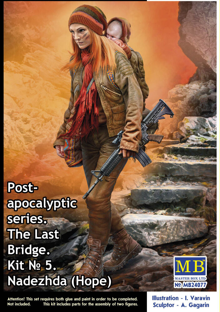 Master Box 1/24 Post-A. Last Bridge No 5 Nadezhda (Hope) (MB24077) — New — image 4 of 5