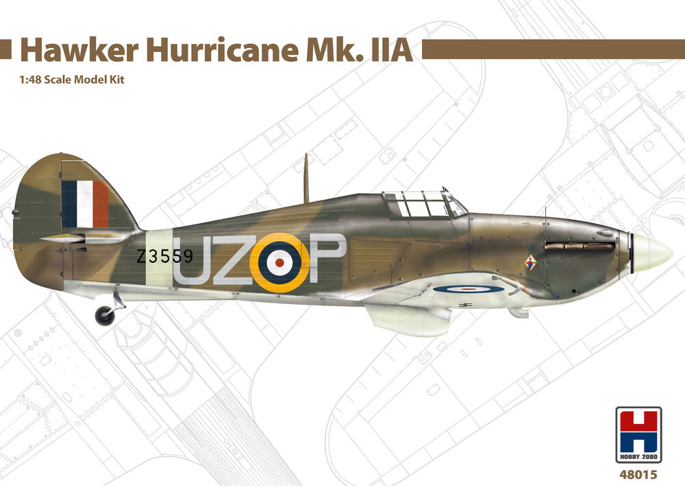 Hobby 2000 1/48 Hawker Hurricane Mk.IIA (48015) — New — image 2 of 4