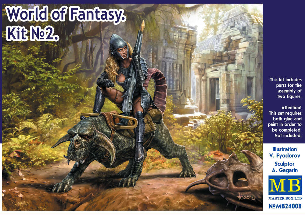 Master Box Ltd 1/24 World of Fantasy.  Kit No 2. (MB24008) — New — image 5 of 6