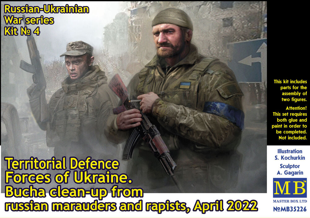 Master Box 1/35 Defence Forces of Ukraine Bucha clean-up (MB35226) — New — image 5 of 6