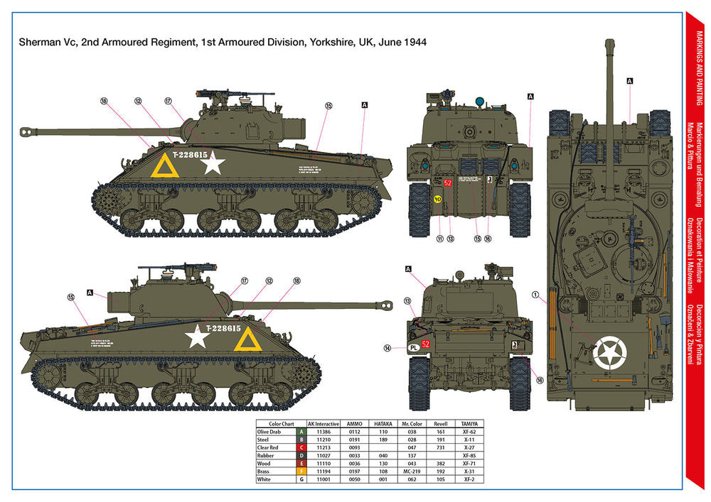 Hobby 2000 1/35 Sherman Vc Firefly Polish 1st Armoured Div. (35008) — New — image 4 of 5