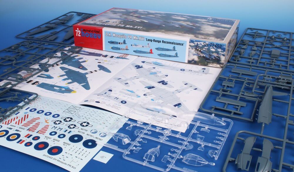 Special Hobby 1/72 D.H. Mosquito PR Mk.XVI Long-Range Recce (SH 72452) — New — image 15 of 15