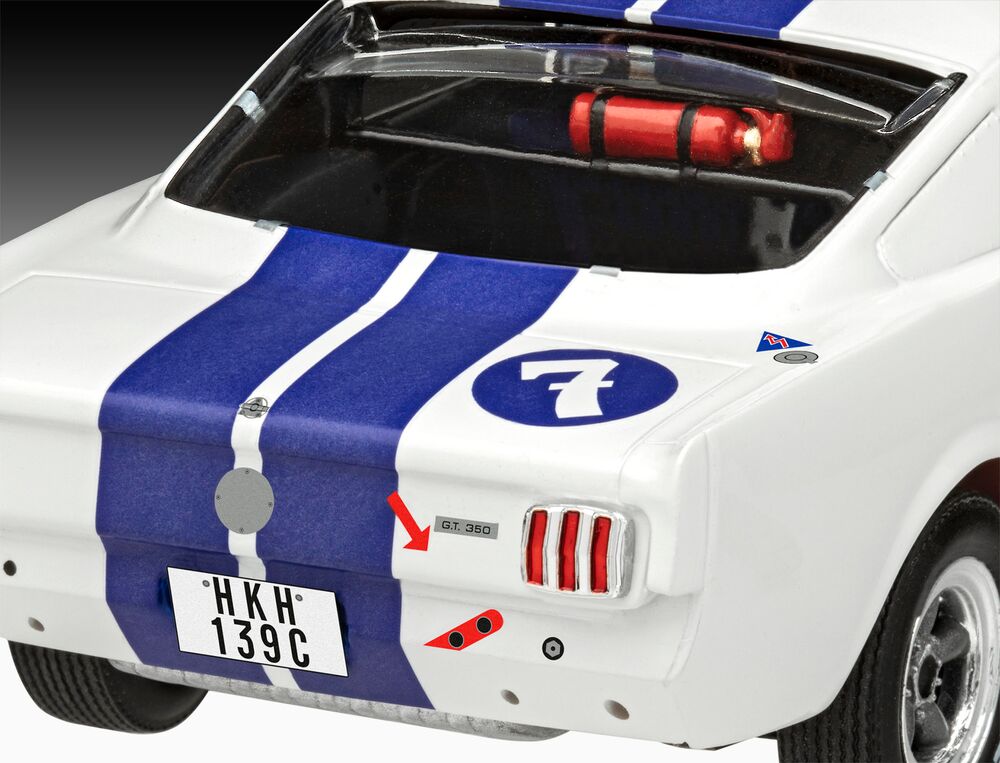 Revell 1/24 1966 Shelby GT 350 R Stirling Moss (07736) — New — image 7 of 11