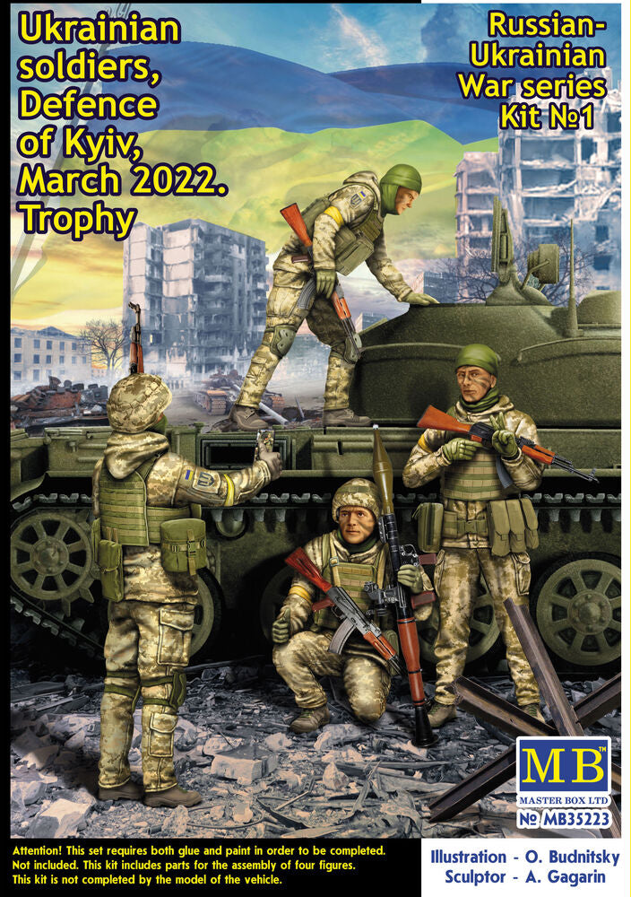 Master Box 1/35 Russian-Ukrainian War No 1. Defence of Kyiv (MB35223) — New — image 9 of 10