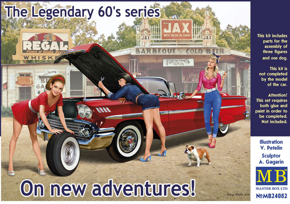 Master Box 1/24 On new adventures! (Legendary 60's series) (MB24082) — image 6 of 7
