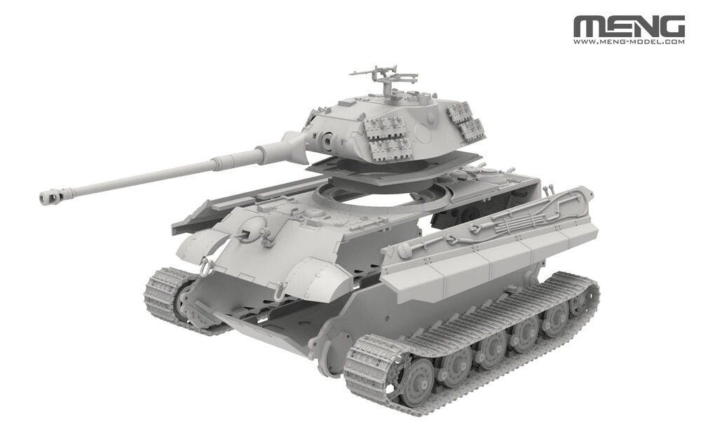 Meng 1/72 Heavy Tank Sd.Kfz. 182 King Tiger (Porsche Turret) (72-010) — New — image 6 of 8
