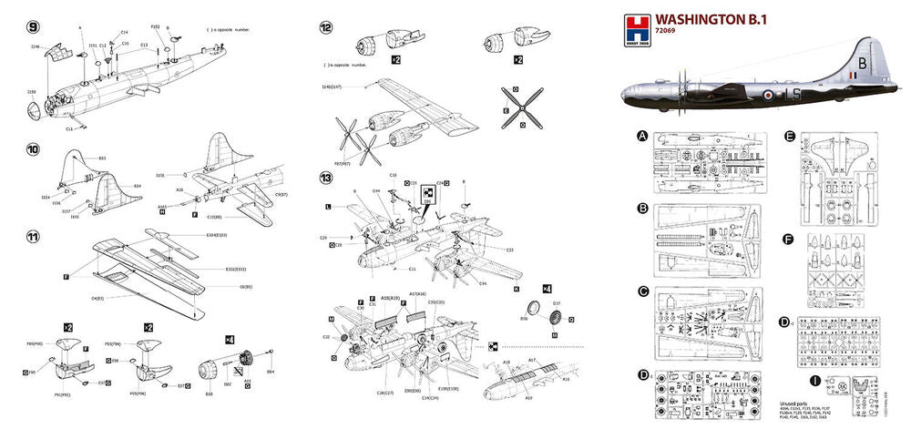 Hobby 2000 1/72 Washington B.1 (72069) — New — image 3 of 6