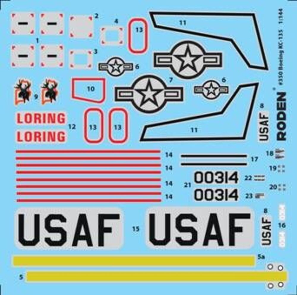 Roden 1/144 Boeing KC-135R (350) — New — image 3 of 4