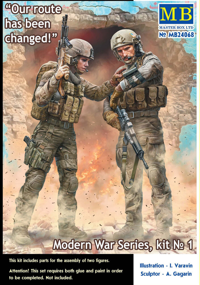 Master Box 1/24 Modern War No 1 Our route has been changed! (MB24068) — New — image 4 of 5