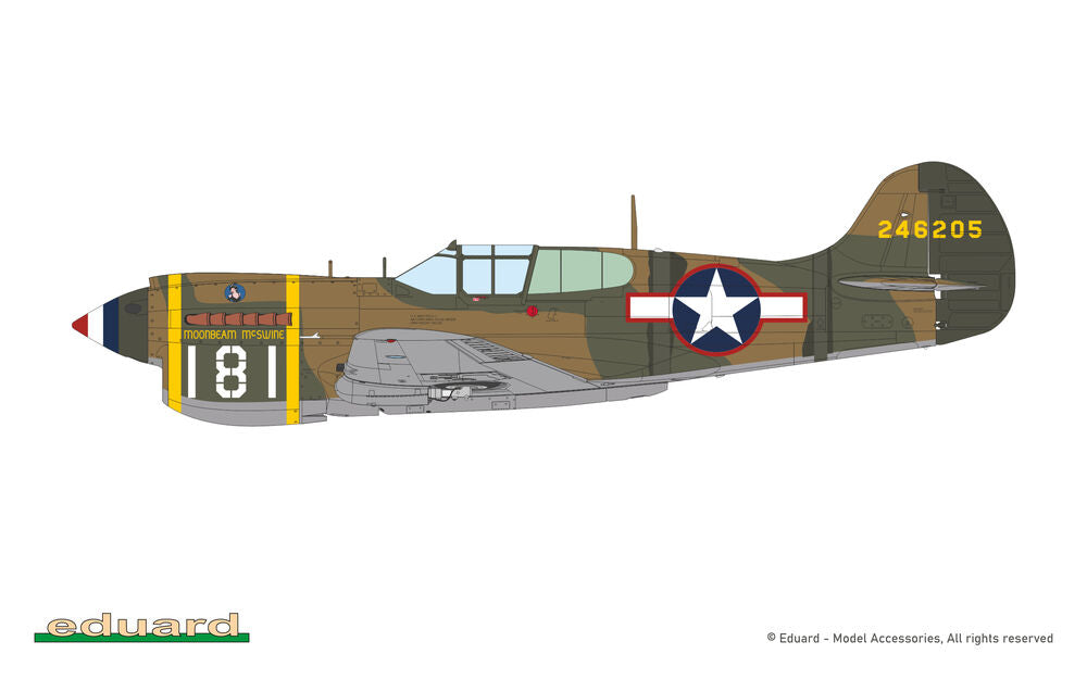 Eduard 1/48 P-40K Warhawk Short Tail ProfiPACK (82243) — New — 1/48 Scale, Aircraft, P-40 Warhawk — image 16 of 17