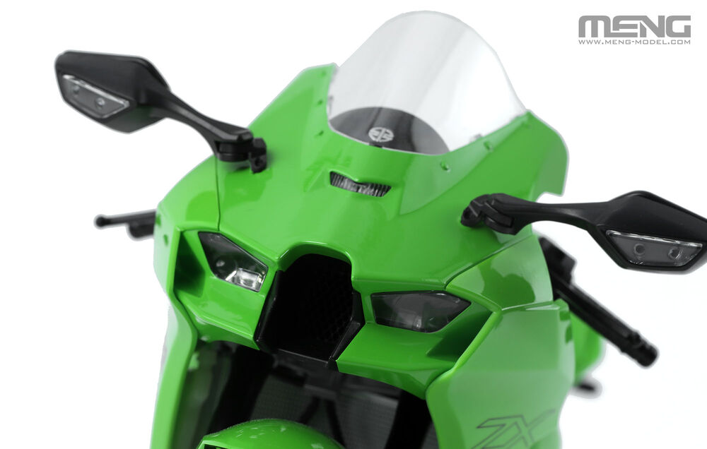 Meng 1/9 Kawasaki Ninja ZX-10RR Pre-Coloured Edition (MT-008s) — New — image 22 of 26