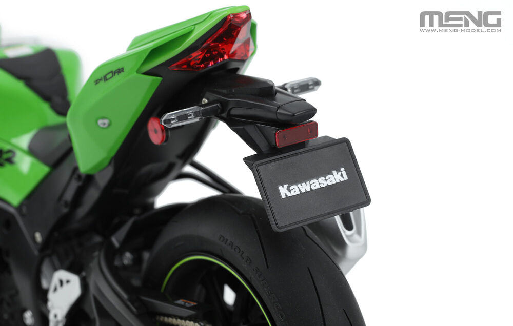 Meng 1/9 Kawasaki Ninja ZX-10RR Pre-Coloured Edition (MT-008s) — New — image 23 of 26