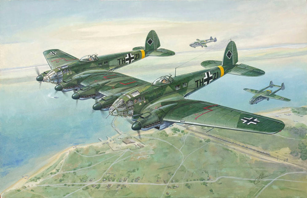 Roden 1/144 Heinkel He 111Z-1 Zwilling (346) — New — image 5 of 7